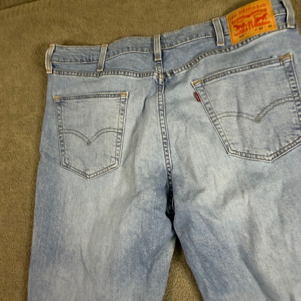 Levis 511 Slim Fit Jeans Mens 40x32 Light Wash Blue Denim 5-Pocket 8426